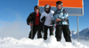 Rolling Oldies fahren Tiefschnee auf dem Stubaier Gletscher 2010