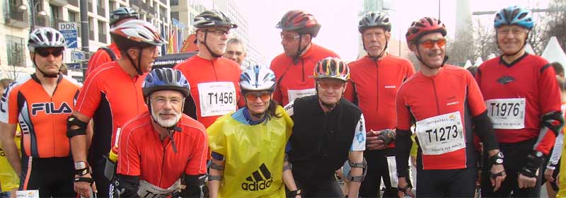 Rolling Oldies beim Berliner Vattenfall-Halbmarathon 2009