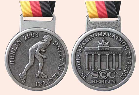 Medaille Berlin Marathon 2009