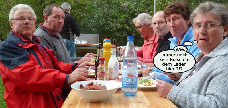 Rolling Oldies beim Grillen 2013