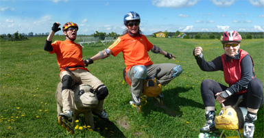 Oldies beim Reiten