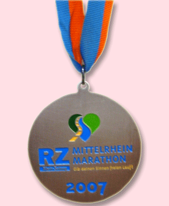 Medaille 25 km von Berlin 2007