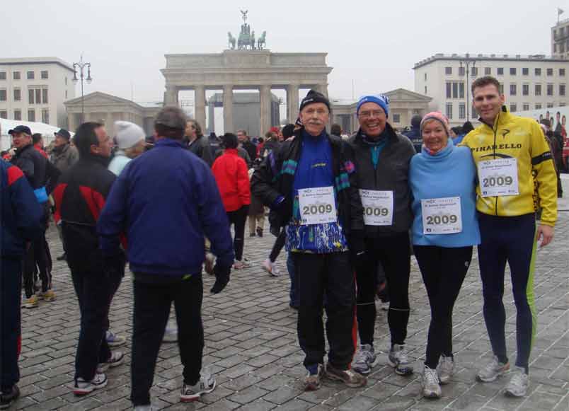 Rolling Oldies beim Berliner Neujahrslauf 2009