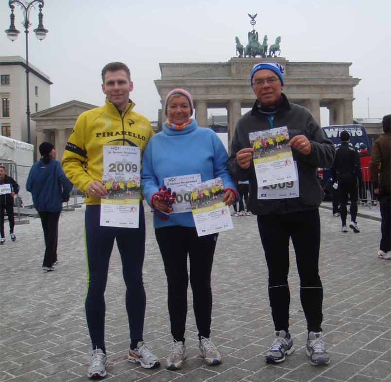 Rolling Oldies beim Berliner Neujahrslauf 2009