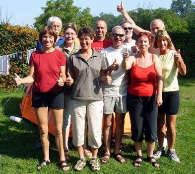 Rolldies auf dem Campingplatz