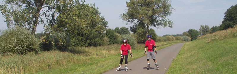 Rolling Oldies skaten bei Lebus